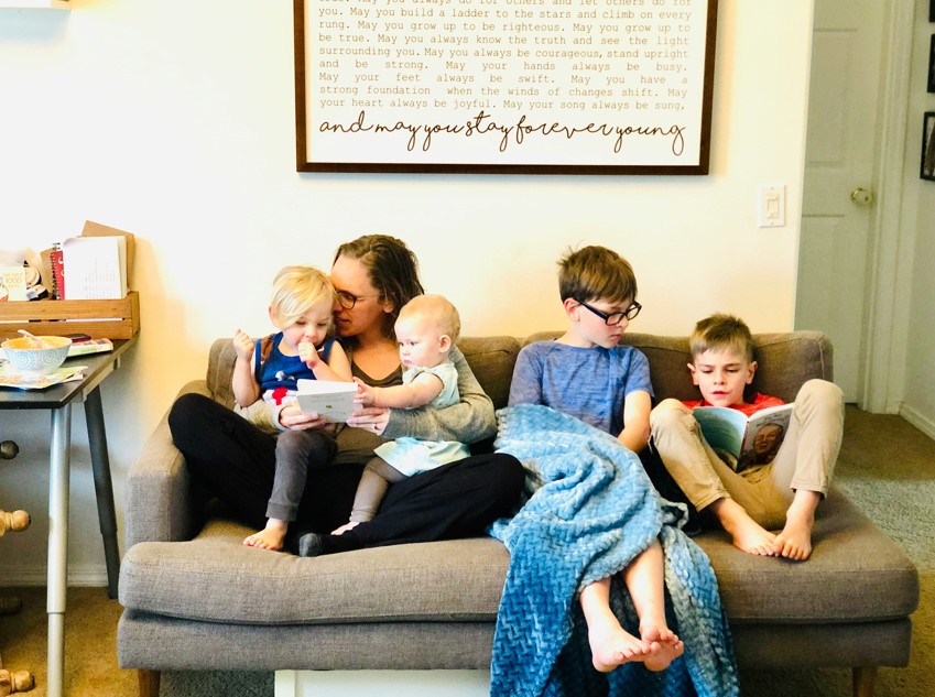 Having four kids